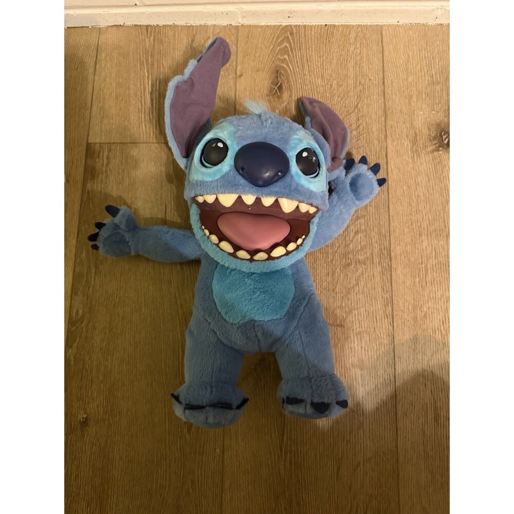 Wow Stuff Disney Stitch Interactive Animatronic Puppet Toy Real FX Large 18"